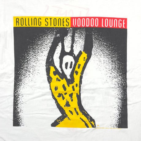 THE ROLLING STONES 1994 VOODOO LOUNGE WHITE BROCKUM LARGE 8859