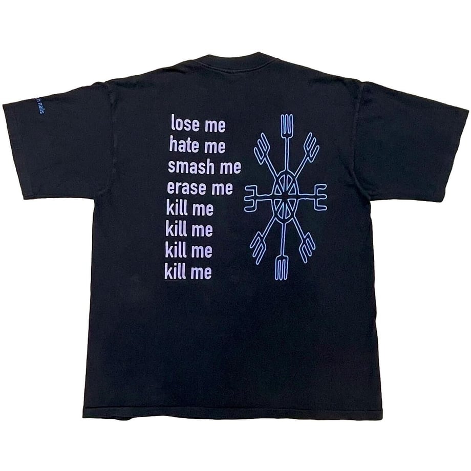 NINE INCH NAILS 1995 ERASER ALL SPORT XL 1828