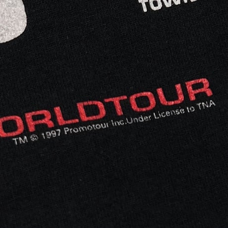 ROLLING STONES LIP & TONGUE BACK AIR PLANE BRIDGE TO BABYLON WORLD TOUR ANVIL LARGE 8541