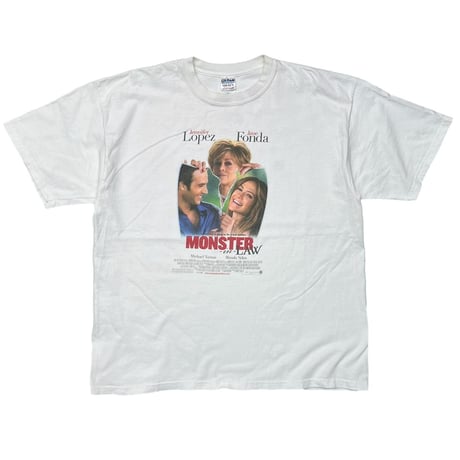 MONSTER IN LOW MOVIE PROMO WHITE GILDAN XL 6924
