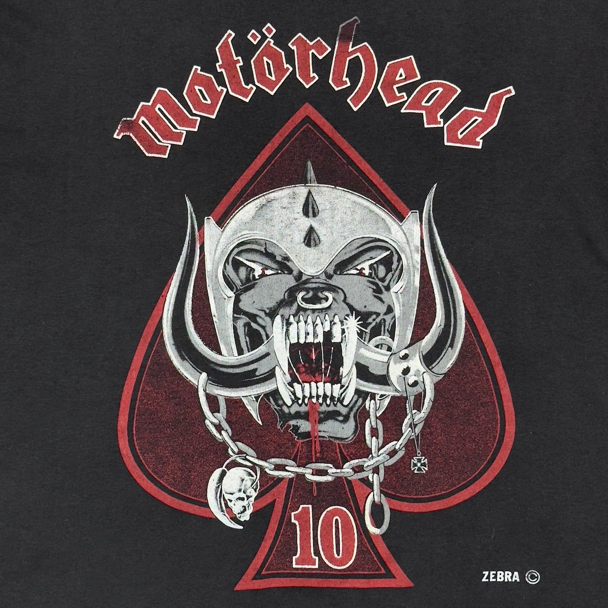 ヴィンテージ　Motörhead 10th anniversary Tシャツ MOTORHEAD 10TH ANNIVERSARY WORLD TOUR FITS LARG