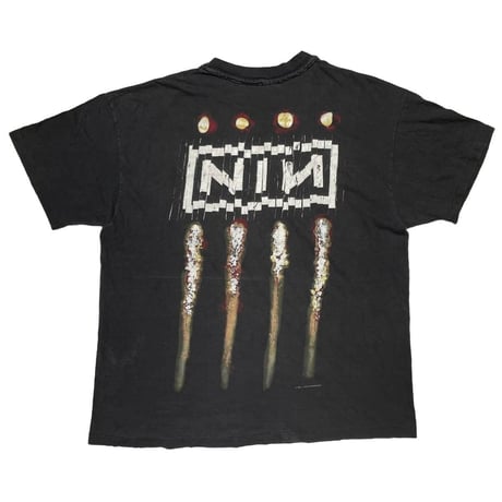 NINE INCH NAILS THE DOWNWARD SPIRAL SHREDDER HANES XL 0681