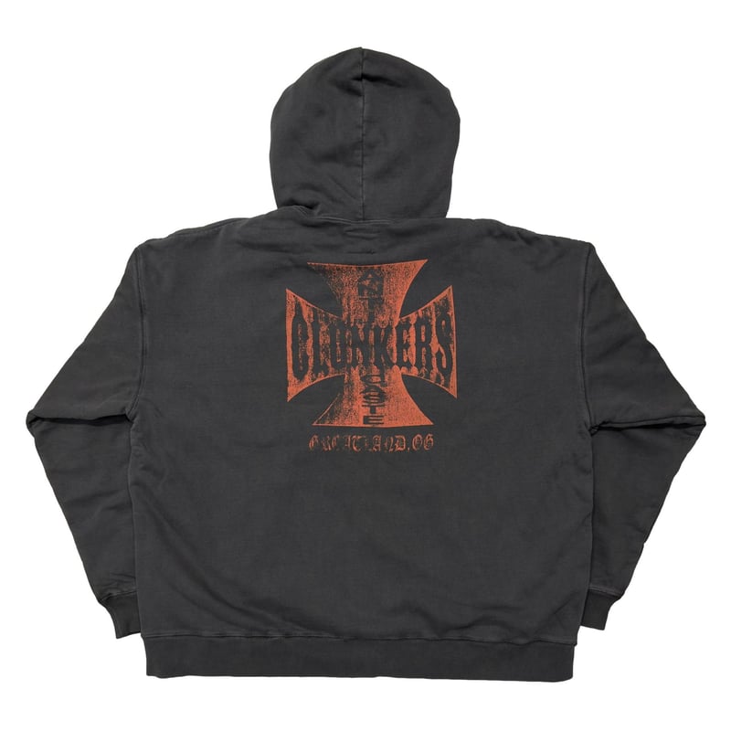 greatLAnd ORIGINAL CLUNKERS ZIP HOODIE / DOUBLE
