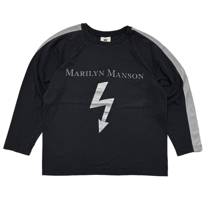MARILYN MANSON ARROW RAGLAN JERSEY LINE LS WINT