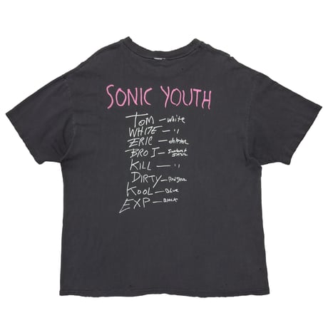 SONIC YOUTH DISAPPEARER HANES XL 6676