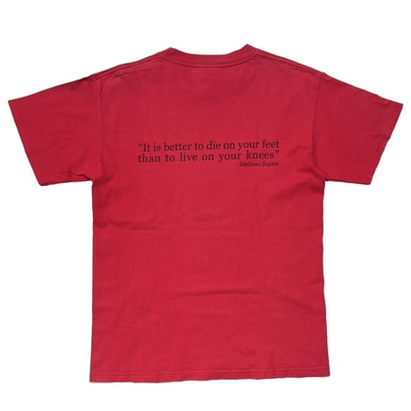 RAGE AGAINST THE MACHINE ZAPATA RED OPTIMA MEDIUM 4654