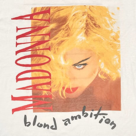 MADONNA BLOND AMBITION WORLD TOUR 1990 TOPTEE XL 8866