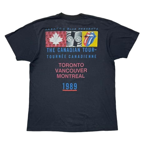 THE ROLLING STONES BIG LIP & TONGUE CANADIAN TOUR FITS XL 3730