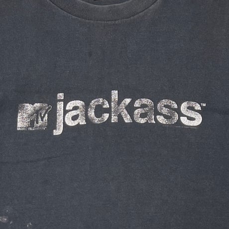 jackass MTV PROMO TEXT LOGO ALL SPORT XL 3177