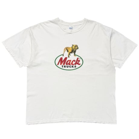 MACK TRUCKS BULLDOG WHITE GILDAN XL 8475