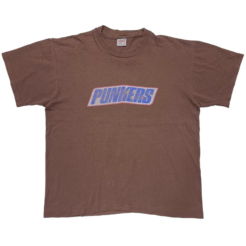 NOFX PUNKERS バンドT スニッカーズパロディ NOFX PUNKERS SNICKERS PARODY BROWN ANVIL LARGE