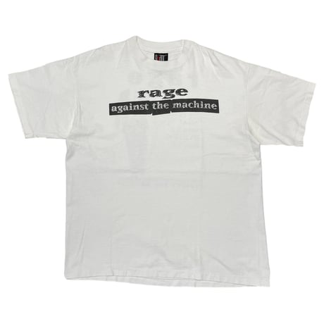 RAGE AGAINST THE MACHINE WE HAVE DETERMINED WHITE GIANT BY TEE JAYS XL 8387