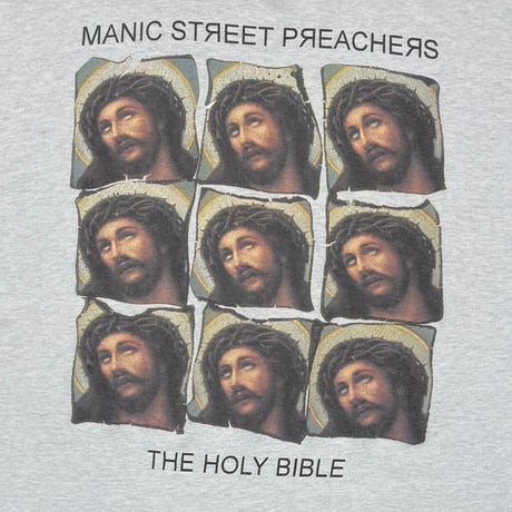 MANIC STREET PREACHERS THE HOLY BIBLE LS GREY SCREEN STARS XL 0946