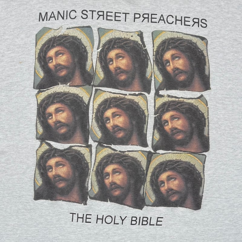 MANIC STREET PREACHERS THE HOLY BIBLE LS GREY S