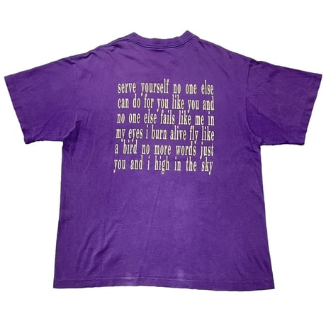 THE SMASHING PUMPKINS 1992 Starla PURPLE SOF TEE XL 6909