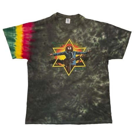 BOB MARLEY 1998 WHO FEELS IT KNOWS IT DELTA XL TIEDYE 7803
