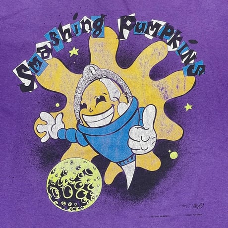 THE SMASHING PUMPKINS 1992 Starla PURPLE SOF TEE XL 6909