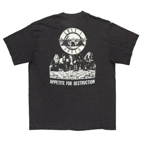 GUNS N' ROSES 1988 APPETITE FOR DESTRUCTION BOOTLEG FITS LARGE 7653