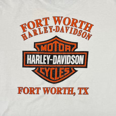 HARLEY DAVIDSON POCKET FLAME SLEEVE LS WHITE XL 4252