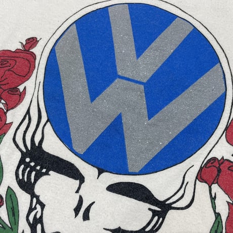 VOLKS WAGEN GRATEFUL DEAD PARODY FUKENGRUVEN TEE WHITE HANES XL 1716