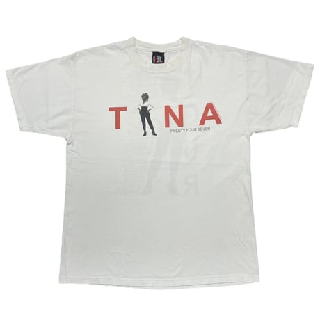 TINA TURNER TWENTY FOUR SEVEN TOUR WHITE GIANT FITS XL 0035
