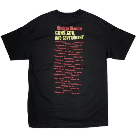 MARILYN MANSON GUNS GOD AND GOVERNMENT GIANT LARGE 1173