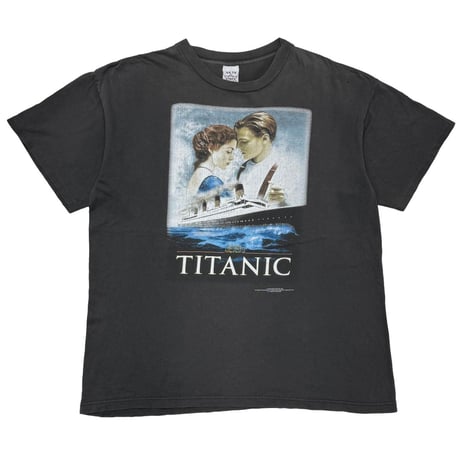 TITANIC 1998 MOVIE PROMO FADED BLACK XL 8769