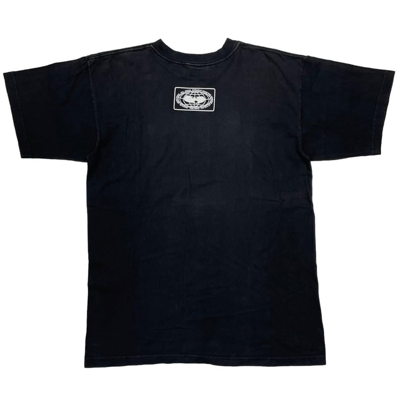 WU-TANG CLAN WU-WEAR EARTH LOGO TEE FITS XL 280 WU-TANG CLAN WU-WEAR EARTH LOGO TEE FITS XL 280