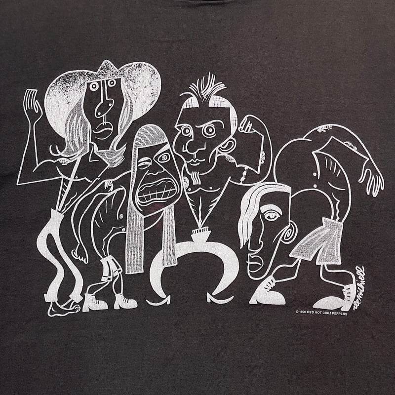 【大人気ピカソXL】Red hot chili peppers picasso RED HOT CHILI PEPPERS 1990 PICASSO GIANT XL (p_1201