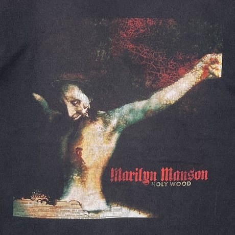 MARILYN MANSON HOLY WOOD IN THE SHADOW OF THE VALLEY OF DEATH GIANT FITS XL-XXL 0558