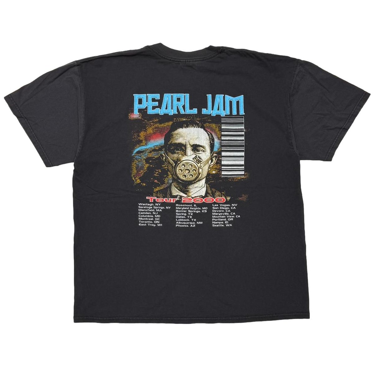 PEARL JAM BINAURAL TOUR 2000 BLACK GILDAN XL 54