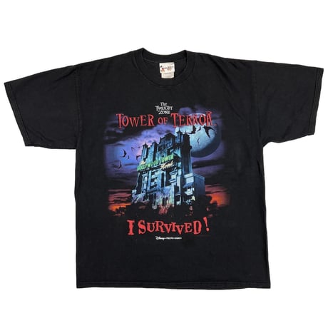 DISNEY VINTAGE THE TWILIGHT ZONE TOWER OF TERROR XL 3184