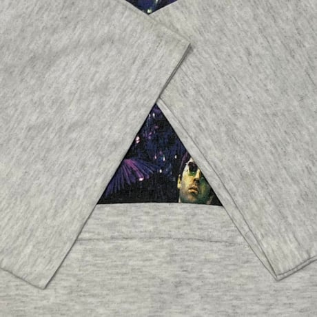 oasis BE HERE NOW 1997 HEATHER GREY SCREEN STARS LARGE 1795