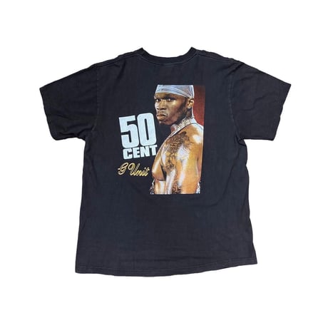 50CENT G UNIT DOUBLE SIDE PRINT TEE XL 5912