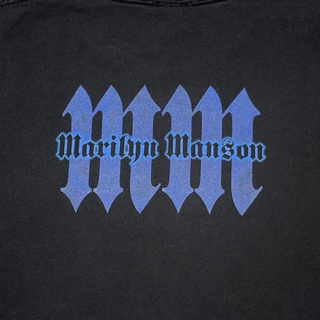 MARILYN MANSON 2004 DOUBLE SIDE GIANT FITS XL 1886