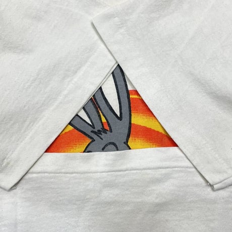 OLD & VINTAGE Toke up Doc! SHROOMY TUNES LOONEY TUNES PARODY WHITE HANES LARGE 3716