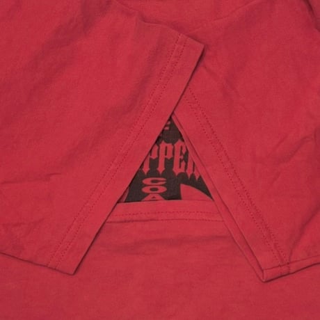 WEST COAST CHOPPERS IRON CROSS LONG BEACH CA RED FITS LARGE 3996