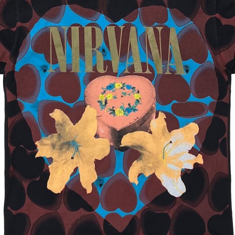 NIRVANA HEART SHAPED BOX GIANT BY TEE JAYS LARGE 6380