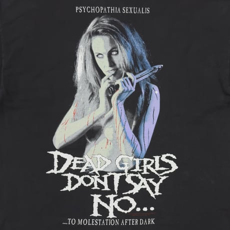 CRADLE OF FILTH DEAD GIRLS DON'T SAY NO Hanes XL 9041