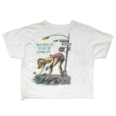 AC/DC MONEY TALKS WORLD TOUR 1990/91 WHITE FITS SMALL 4272