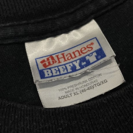 IBM BEE LOGO TEE BLACK HANES XL 6900