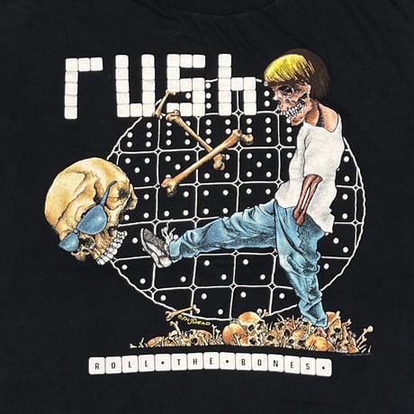 RUSH 1991 ROLL THE BONES PUSHEAD XL 4244