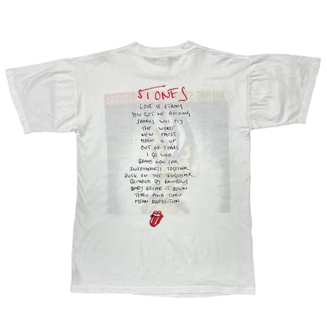 ROLLING STONES VOODOO LOUNGE WHITE BROCKUM LARGE 0518