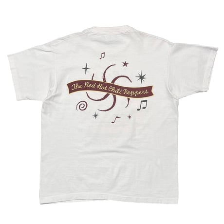 RED HOT CHILI PEPPERS 1995 ONE HOT MINUTE WHITE FRUIT OF THE LOOM XL 2974