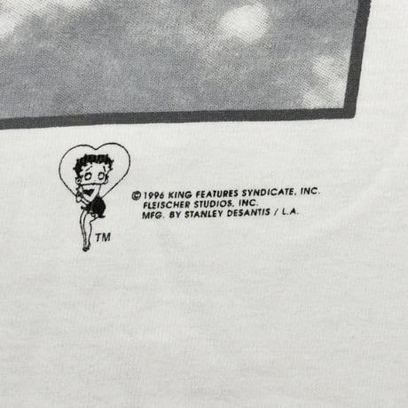 BETTY BOOP 1996 JUST BOOP-BOOP-A-DO IT. WHITE FITS LARGE 6711
