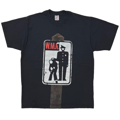 美品 90s PEARL JAM W.M.A. POLICE XL Tシャツ CATEGORY PEARL JAM | greatLAnd OSAKA