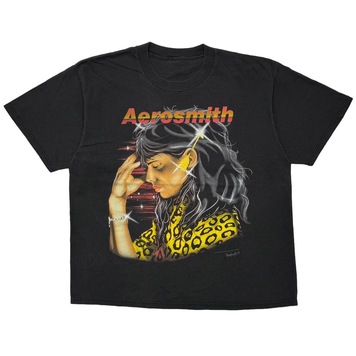 ヴィンテージ 2004 ツアーT フルセット Aerosmith 2004 Tour!!! Vintage Band Tee AEROSMITH TOUR 2004 Under License
