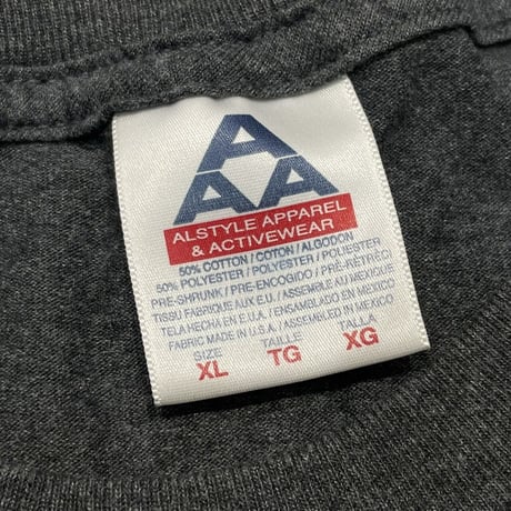 8 MILE LS TEE GREY BLACK ALSTYLE XL 2035