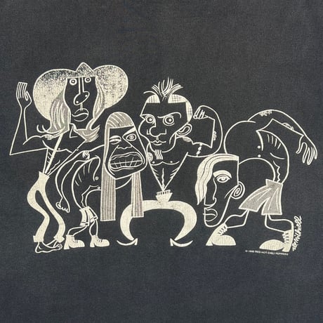 RED HOT CHILI PEPPERS 1990 PICASSO GIANT BY TEEJAYS LARGE 4285