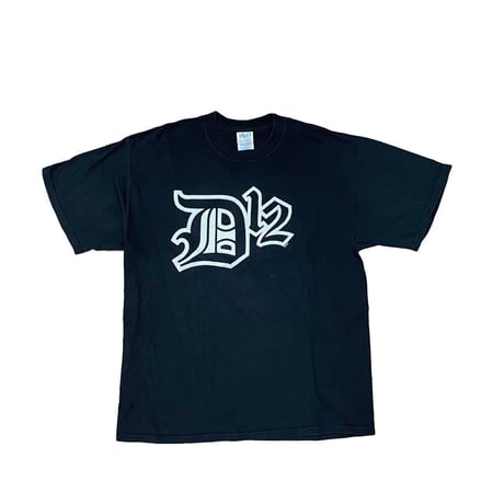D12 2000D12 LOGO TEE BLACK M&O XL 4389